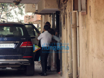 Janhvi Kapoor spotted at the gym in Bandra