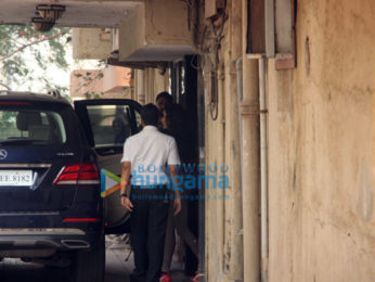Janhvi Kapoor spotted at the gym in Bandra