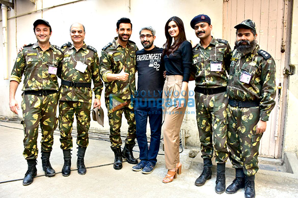 John Abraham and Diana Penty snapped promoting their film Parmanu – The Story of Pokhran