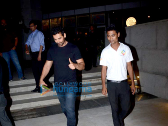 John Abraham snapped at BKC