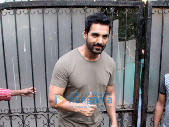 John Abraham spotted at Tip and Toe