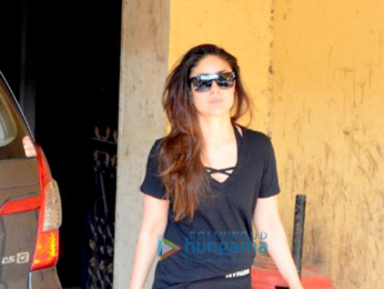Kareena Kapoor Khan spotted at the gym in Bandra