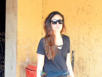 Kareena Kapoor Khan spotted at the gym in Bandra