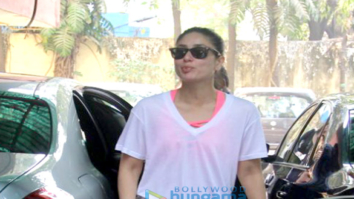 Kareena Kapoor Khan spotted at the gym in Bandra