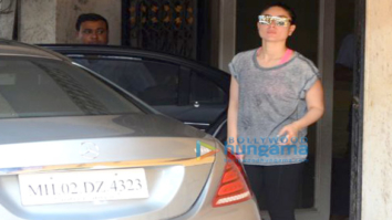 Kareena Kapoor Khan spotted after her gym session in Bandra