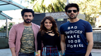 Kartik Aaryan, Sunny Singh Nijjar and Nushrat Bharucha spotted in Andheri