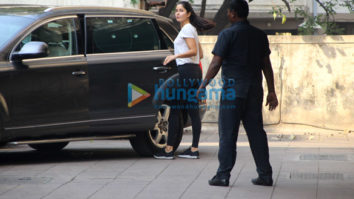 Katrina Kaif snapped outside her gym