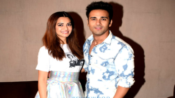 Kriti Kharbanda and Pulkit Samrat snapped promoting their film ‘Veerey Ki Wedding’