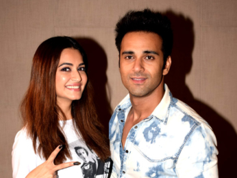 Kriti Kharbanda and Pulkit Samrat snapped promoting their film 'Veerey Ki Wedding'