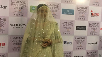 Lakme Fashion Week 2018: Sushmita Sen pulls off an Umaro Jaan act for Kotwara