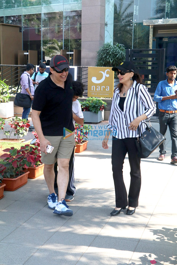 madhuri dixit with family snapped in mumbai 6
