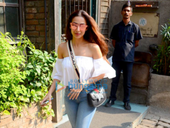 Malaika Arora snapped at Pali Village Cafe in Bandra