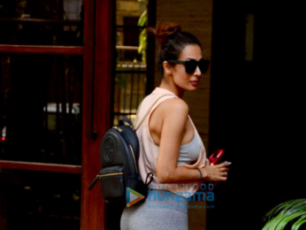 Malaika Arora spotted at the gym in Bandra