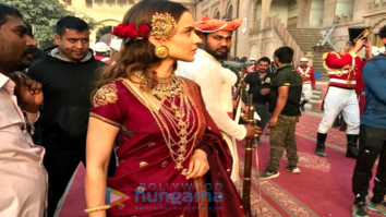 On The Set Of Manikarnika – The Queen Of Jhansi
