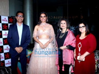 Manushi Chhillar graces the press conference for Femina Miss India 2018 at Carnival Cinemas Imax Wadala