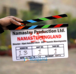 On The Sets Of The Movie Namastey England