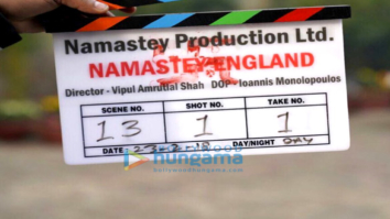 On The Sets Of The Movie Namastey England
