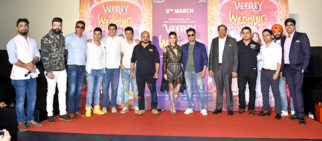 Pulkit Samrat, Kriti Kharbanda and others snapped at Veere Ki Wedding trailer launch