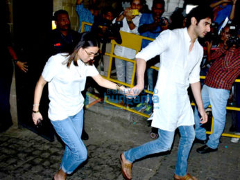 Sara Ali Khan, Harshvardhan Kapoor and others snapped at Anil Kapoor's residence