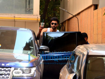 Ranbir Kapoor spotted after dance rehersals in Khar