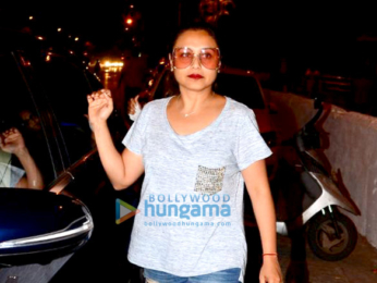 Rani Mukerji snapped at Bandra