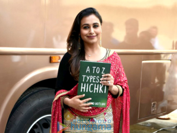 Rani Mukerji snapped at Hitchki promotions on the sets of Dance India Dance