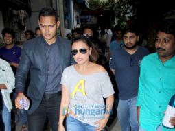 Rani Mukerji snapped at Cockoo Club in Bandra