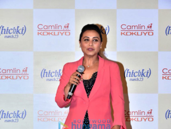 Rani Mukerji snapped promoting her film Hichki