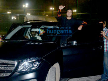 Ranveer Singh snapped at a football ground in Bandra