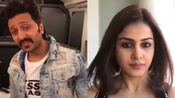 Riteish Deshmukh – Genelia D’Souza pull off Shah Rukh Khan – Kajol, leave us in splits (watch video)