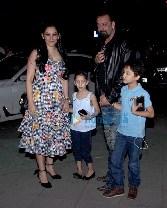 sanjay dutt snapped with family spotted at yauatcha bkc 3