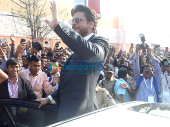 Shah Rukh Khan attends Magnetic Maharashtra seminar at BKC, MMRDA Ground