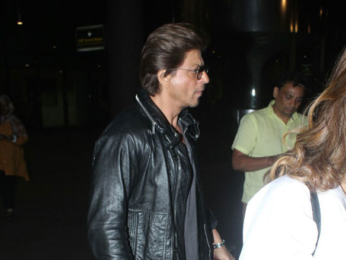 Shah Rukh Khan and Sunny Leone snapped at the airport
