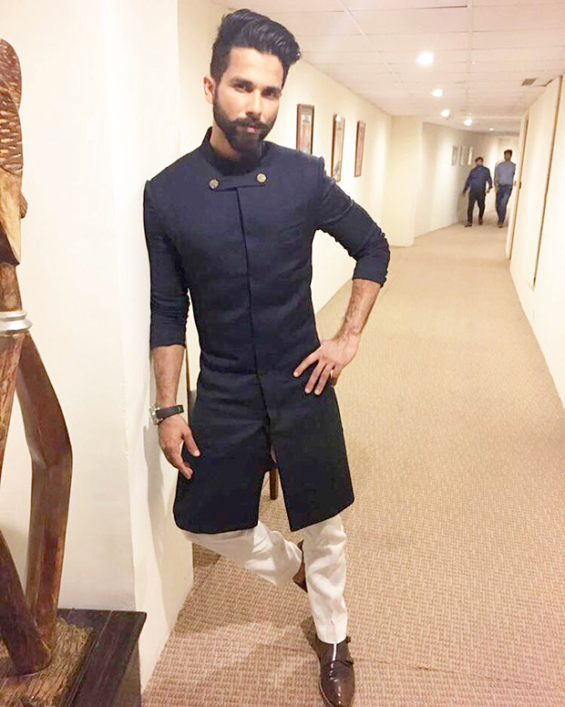 Shahid Kapoor birthday special: In an SS Homme creation for Miss Diva 2017 paegent