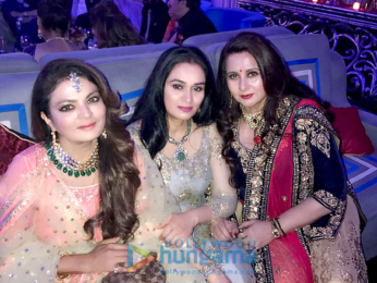 Sheeba spotted with Sridevi, Poonam Dhillon and Padmini Kolhapure at Delhi wedding