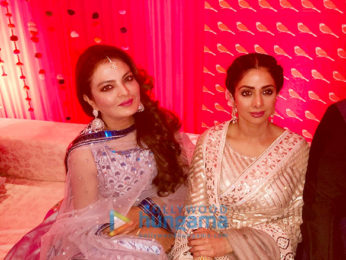 Sheeba spotted with Sridevi, Poonam Dhillon and Padmini Kolhapure at Delhi wedding