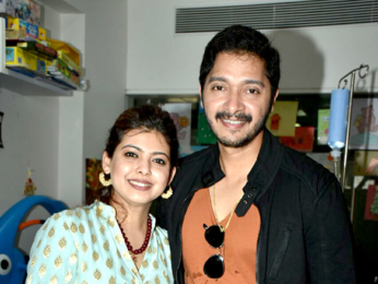 Shreyas Talpade and Deepti Talpade celebrate Valentine's Day with kids of Tata Memorial Hospital, Mumbai