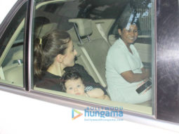 Soha Ali Khan spotted with her Inaaya Naumi at Kareena Kapoor Khan’s house