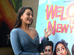 Sonakshi Sinha snapped at the promotions of Welcome To New York in Andheri