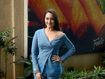 Sonakshi Sinha snapped at the promotions of Welcome To New York in Andheri