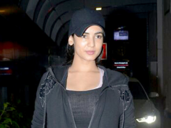 Sonal Chauhan snapped outside her gym in Khar