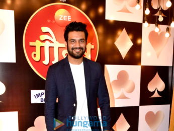 Sonali Kulkarni and Sharad Kelkar attend the Zee Gaurav awards
