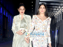 Sridevi and Janhvi Kapoor snapped at Hakkasan in Bandra