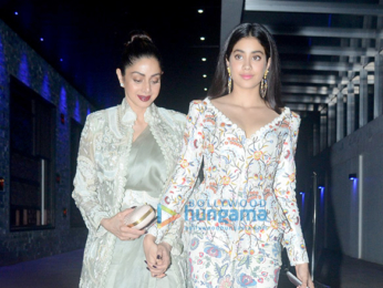 Sridevi and Janhvi Kapoor snapped at Hakkasan in Bandra