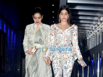Sridevi and Janhvi Kapoor snapped at Hakkasan in Bandra