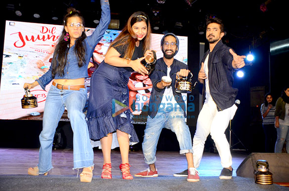 Star cast of ‘Dil Juunglee’ promote their film at National College in Bandra