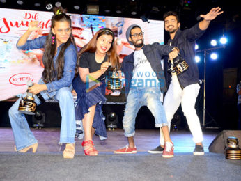 Star cast of 'Dil Juunglee' promote their film at National College in Bandra