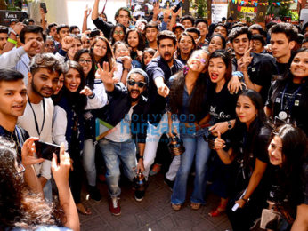 Star cast of 'Dil Juunglee' promote their film at National College in Bandra