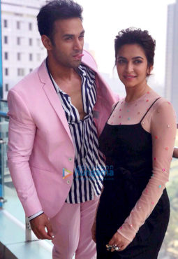 Star cast of 'Veerey Ki Wedding' snapped during promotions in Mumbai