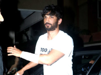 Sushant Singh Rajput and Sara Ali Khan spotted at Abhishek Kapoor's office